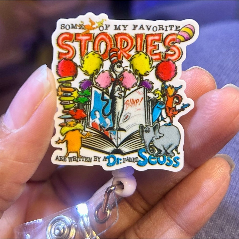 Dr. Seuss-Nurse,Teacher, Librarian, Tech, CNA, RN, Book Lover, choose clip